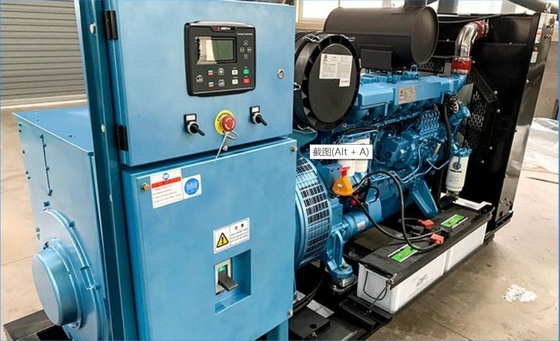 500KVA / 400KW Weichai Diesel Generator Set Uitgangsspanning 400V / 3 Fase Over Speed Bescherming