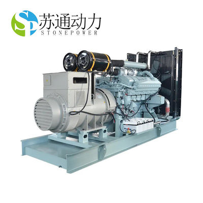 1500/1800rpm MITSUBISHI Diesel Generator with Turbocharged Water Cooled Engine