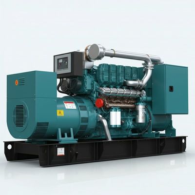 20-2000kW Diesel Generator Set with Fuel Tank and Electrical Starting Motor