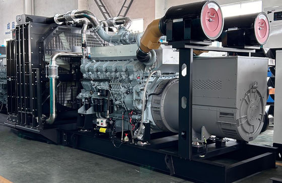 1650KW MITSUBISHI Diesel Generator With Water Cooling