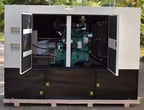 Water Cooling Silent Cummins Diesel Generator Set With H Insulation Grade And Auto Start Control Model Type