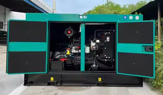 Electric Power Silent Diesel Generator Set Water Cooling Auto Start Silent Operation Performance
