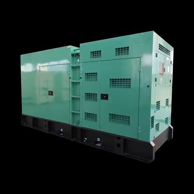 Low Fuel Consumption Muffled Oil Engine Power Unit With Power Factor 0.8 Lagging And Cummins