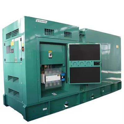 Low Fuel Consumption Muffled Oil Engine Power Unit With Power Factor 0.8 Lagging And Cummins