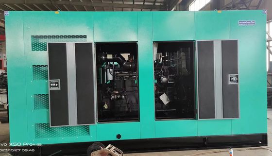 400V/230V Voltage Weichai Diesel Generator Set with Rated Speed 1500/1800rpm and Deepsea Control System