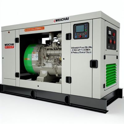 Unbeatable Prices 500-3000kg Noise Level≤105dB Products Weichai Diesel Generator Set