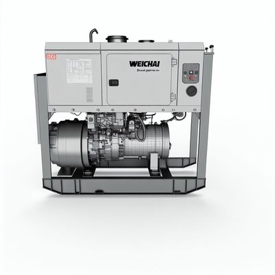 Unbeatable Prices 500-3000kg Noise Level≤105dB Products Weichai Diesel Generator Set