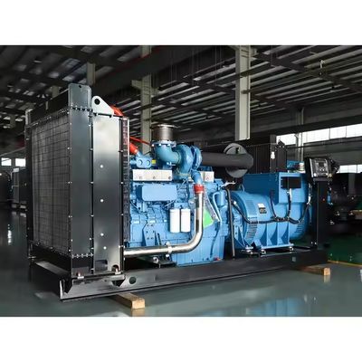 Low Noise Baudouin Diesel Generator Set  715KVA/572KW with Rated Speed 1500/1800rpm