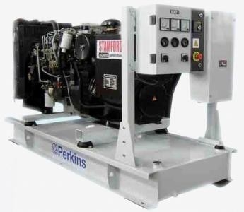50KVA Perkins 40 Kw Diesel Generator 1103A-33TG2 Met Alternator Leroy Somer