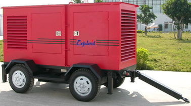 6 cilinderaanhangwagen Opgezette Generator 200KW 250KVA 400V/230V over Huidige Bescherming