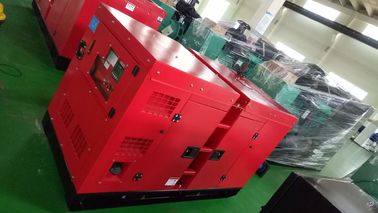 Geluiddichte Commerciële Reservegenerator 24KW/30KVA-Hoog rendement 3 Fase 12 Draden